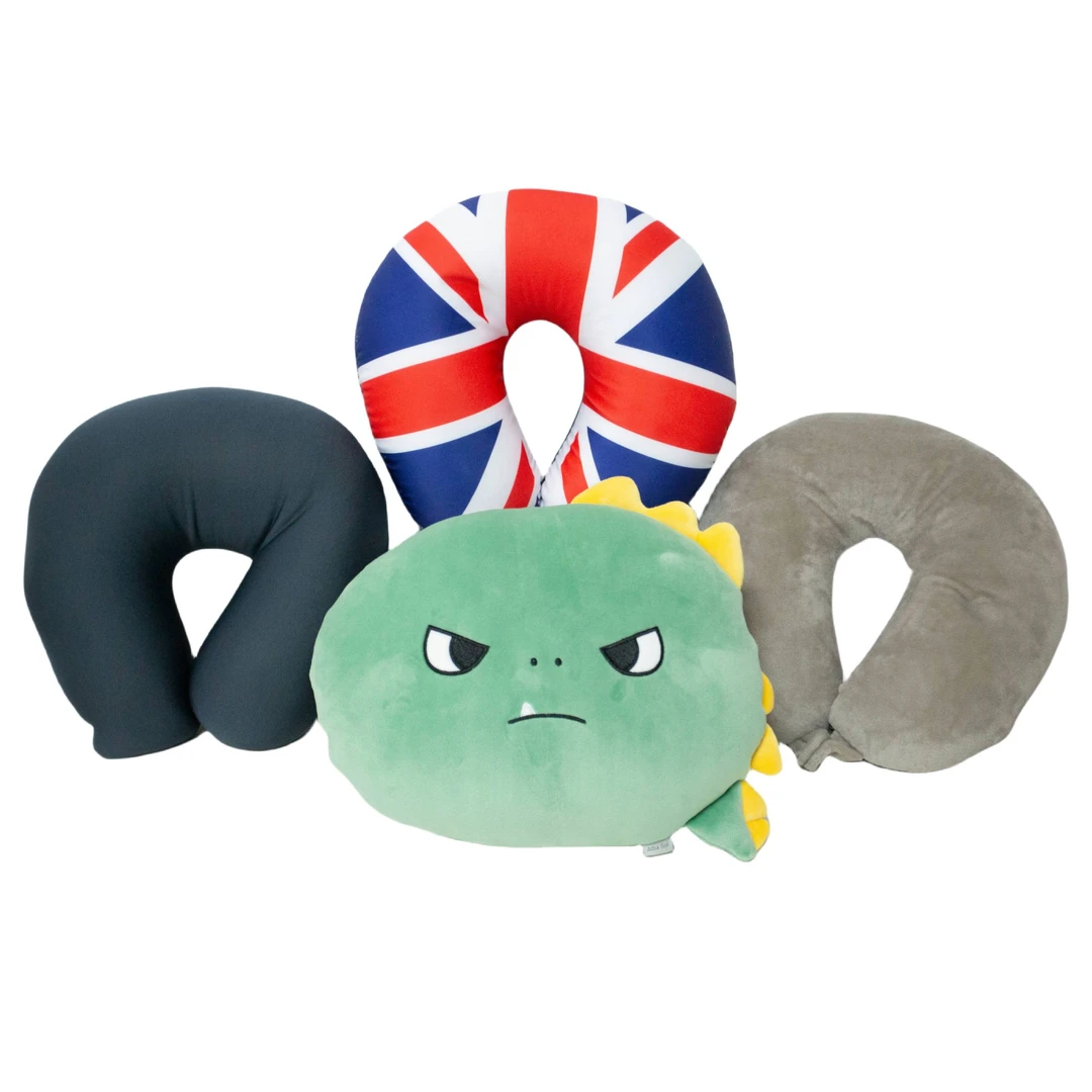 简约颗粒填充U型枕便携02133旅行办公室午睡护颈缓解疲劳