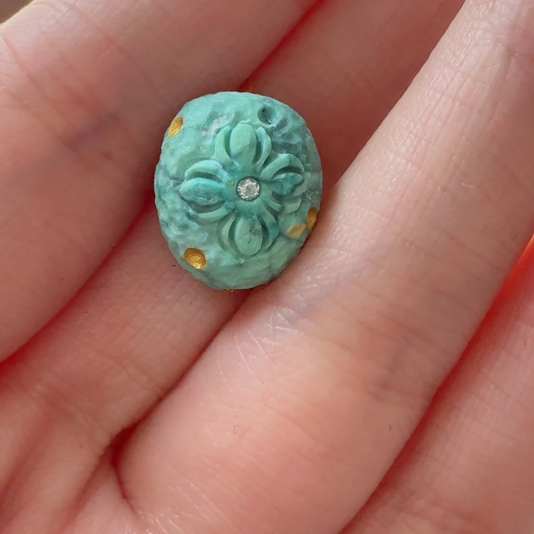 绿松石珠宝奇石未镶嵌