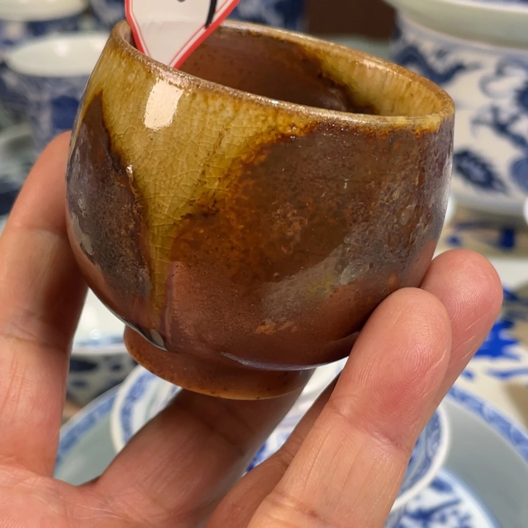 杯柴窑烧制全手工工艺