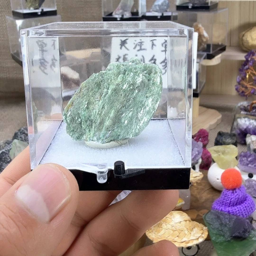 炸***澡紫晶珠宝半成品未镶嵌