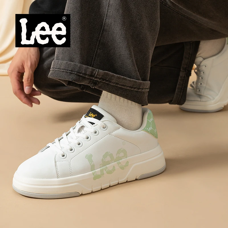 Lee男鞋2025新款爆款男士休闲鞋白鞋男款板鞋高端奢侈品百搭鞋子