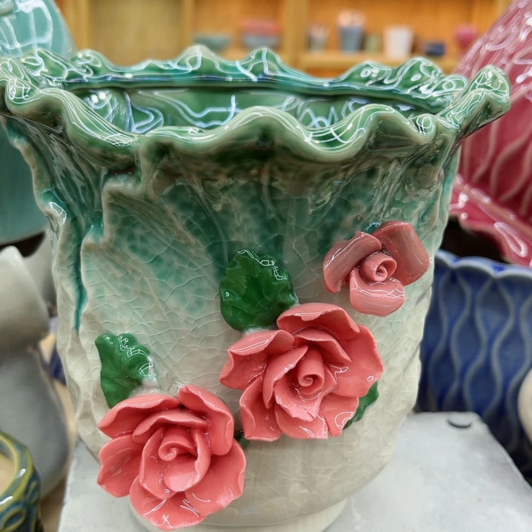 【闪购商品】陶瓷花盆