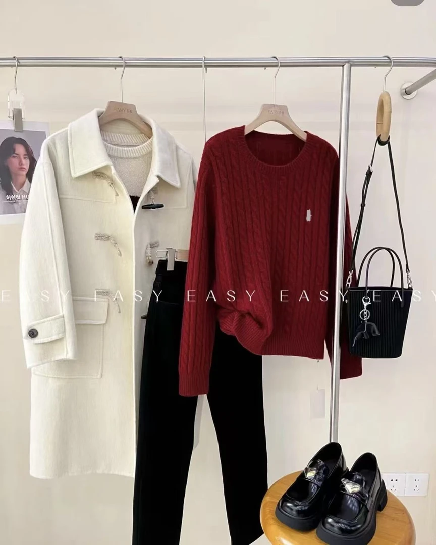 【濮院•高端羊毛衫】NN1332新款品质代工羊毛毛衣