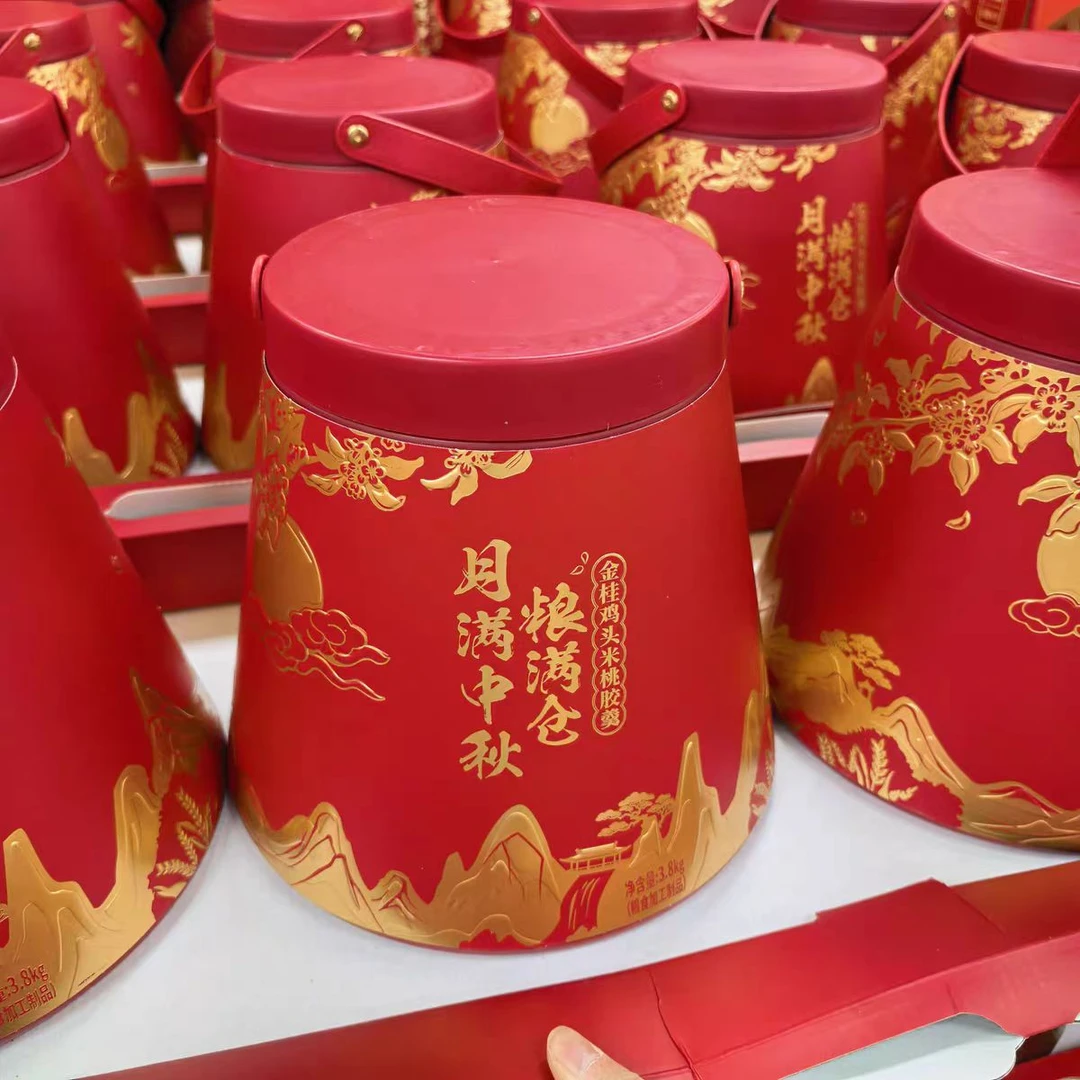 3.8kg*1桶-金桂鸡头米桃胶羹免洗礼盒装【到26年7月22日】