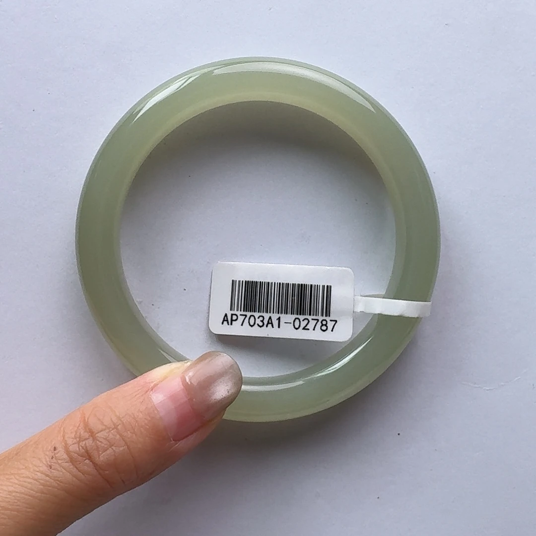 和田玉未镶嵌手镯58