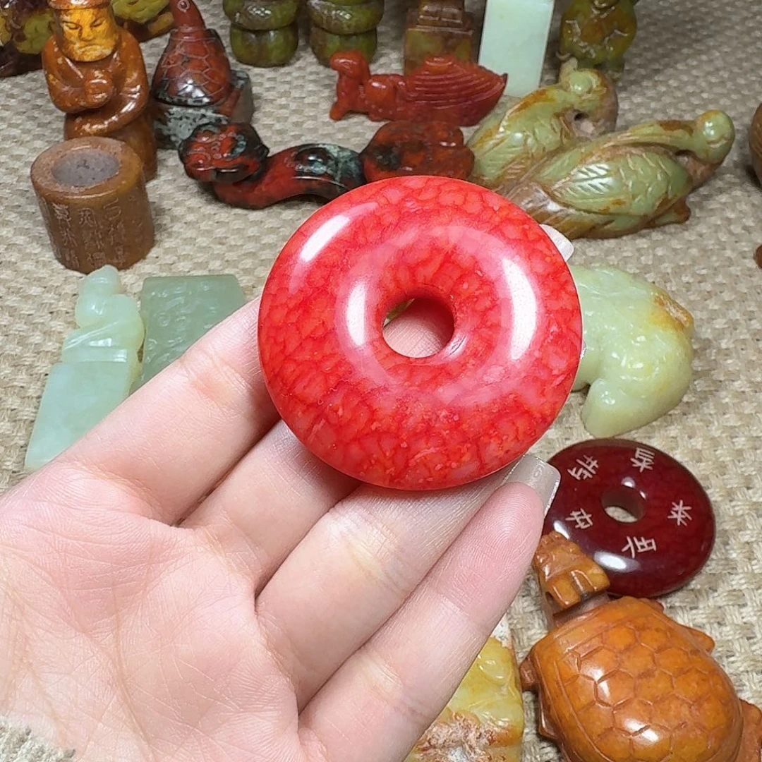 白玉菩提手串挂件