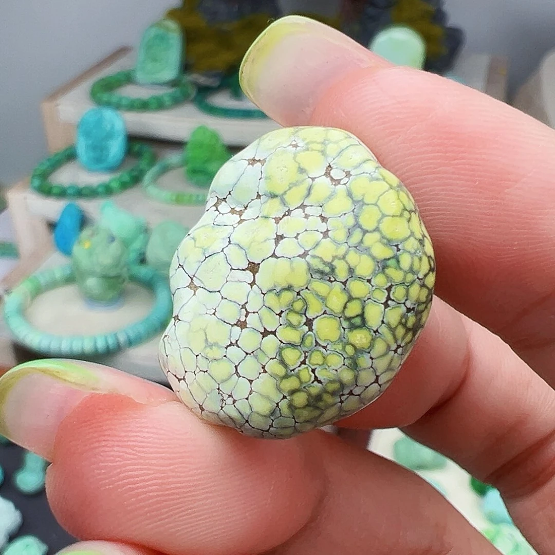 绿松石未镶嵌主播万珍