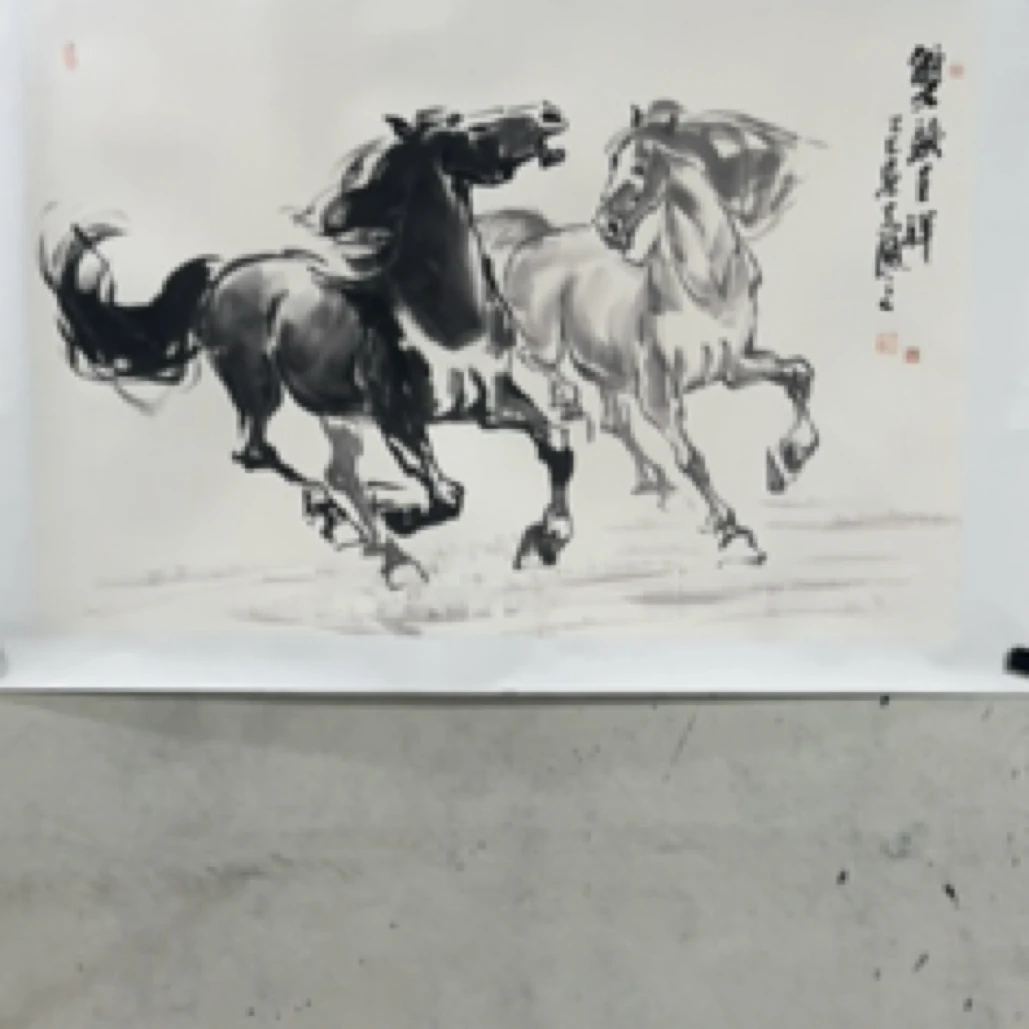 吴风之画马90cmx70cm