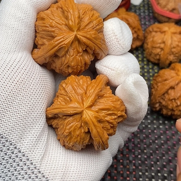 林***鹿手串/手链核桃拼接白狮子8