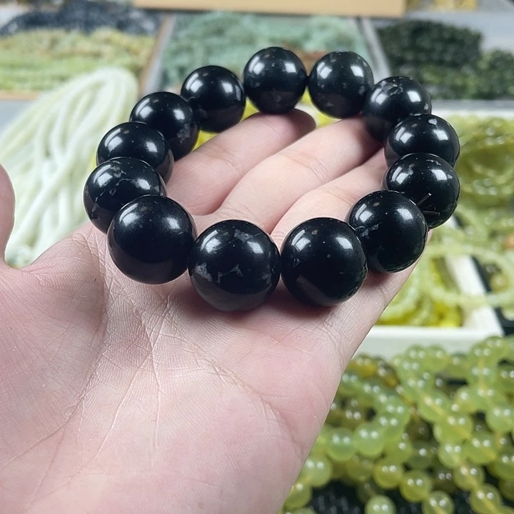 蛇纹石玉未镶嵌手链