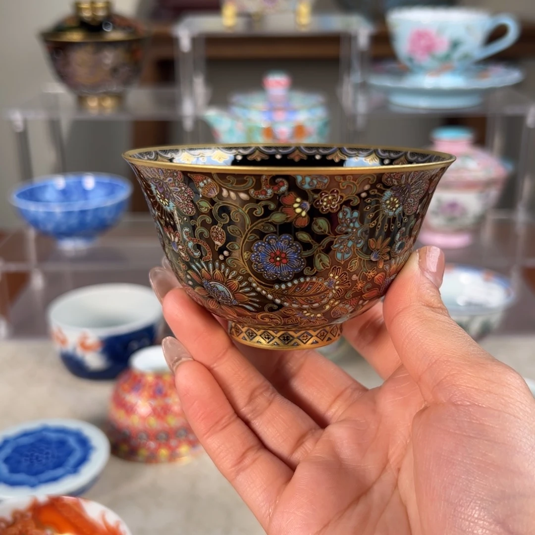 纯手工手绘 高端茶器