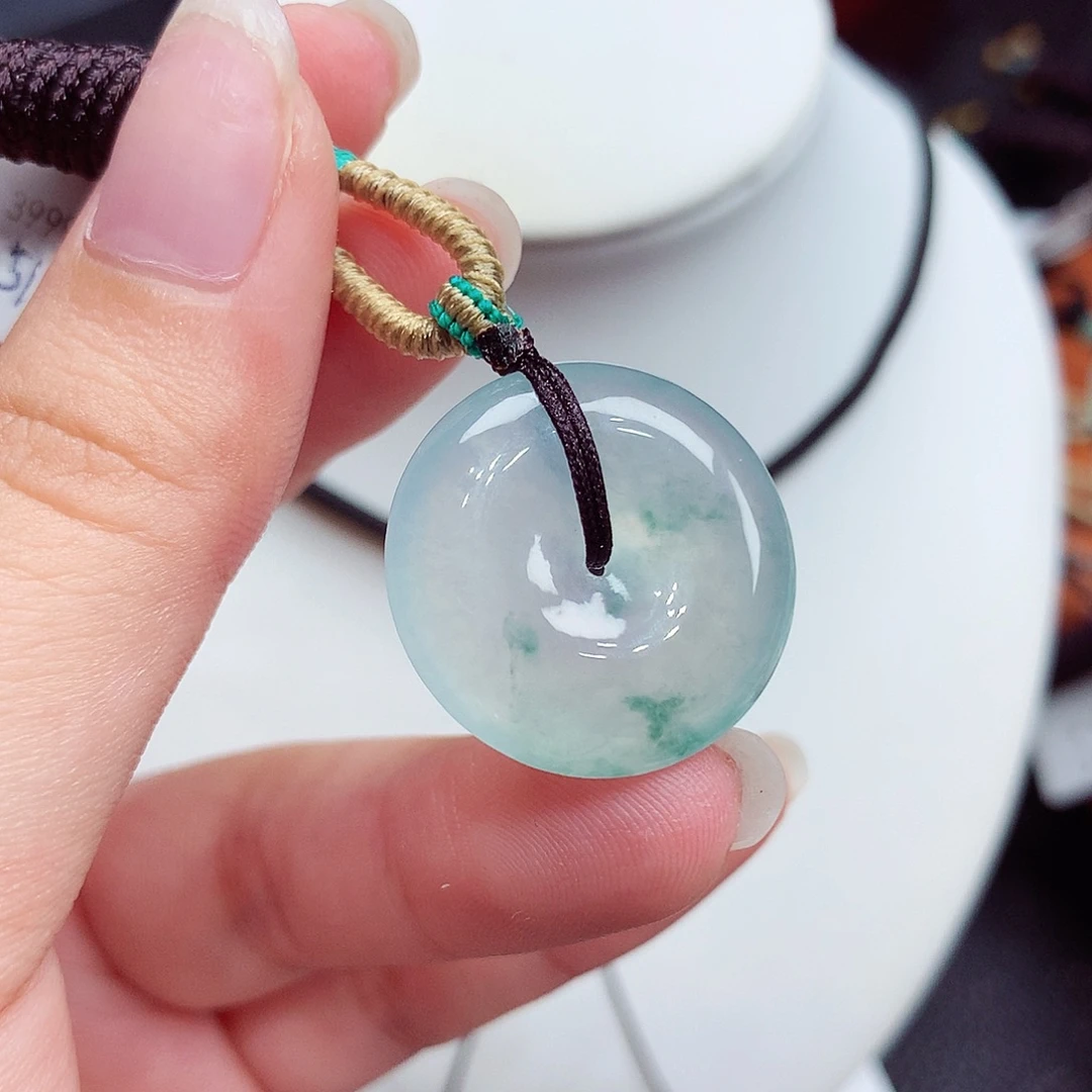 翡翠未镶嵌颈饰翡翠96，22.3/6
