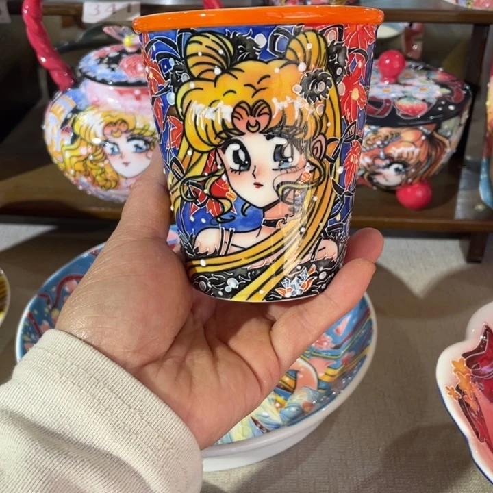 摆件瓷好看可乐哈哈哈