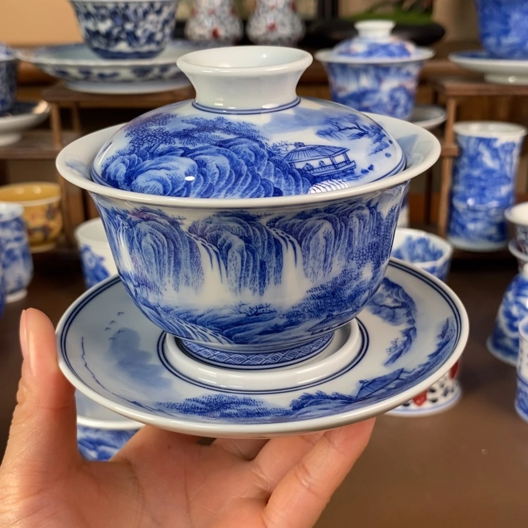 景德镇陶瓷手工手绘