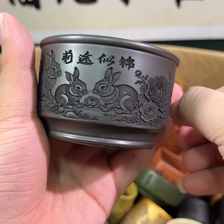 茶杯紫砂全手工紫砂主人杯