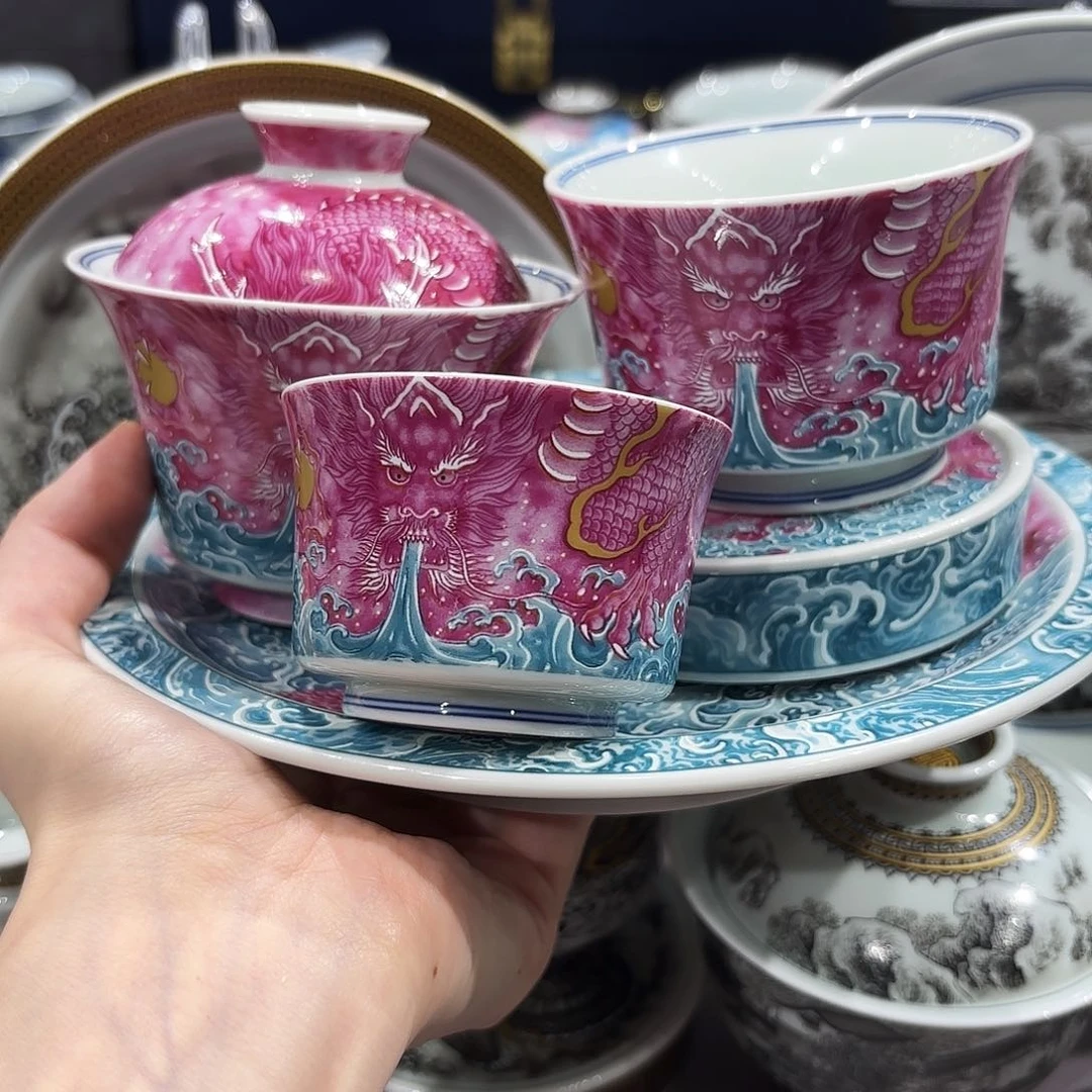 瓷片景德镇瓷器艺术半手