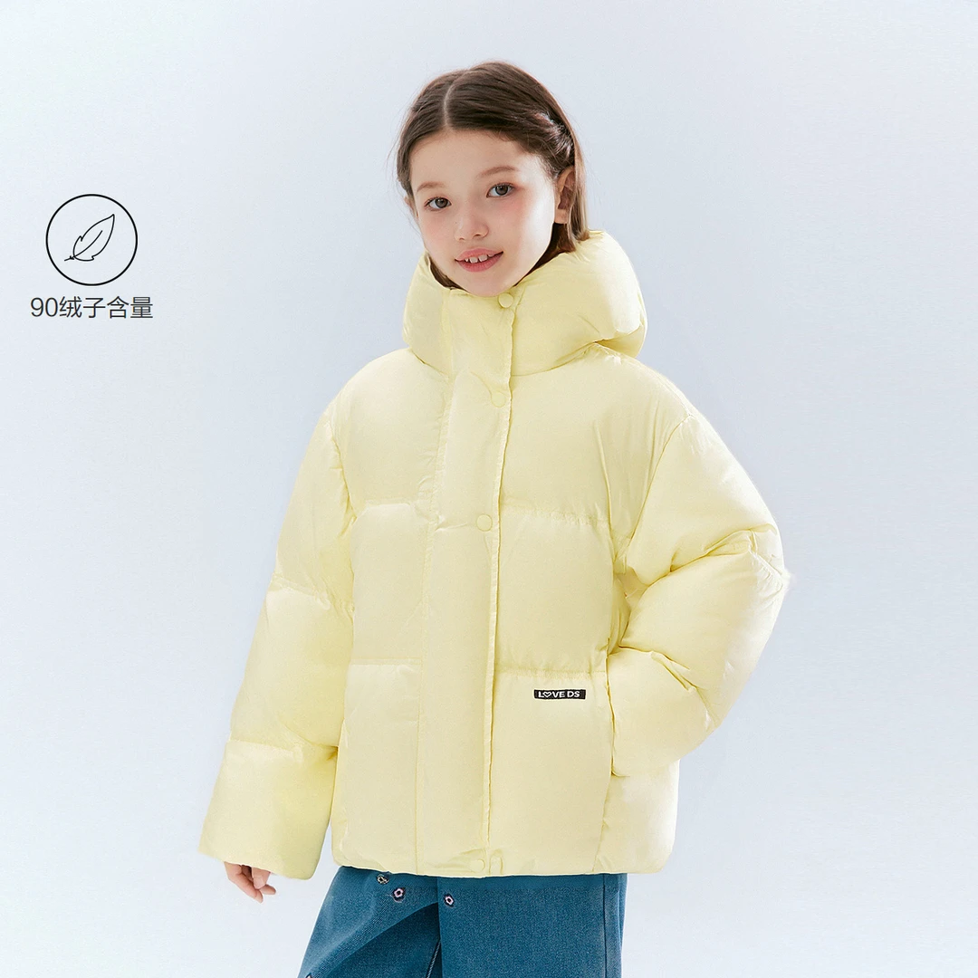 DEESHA/笛莎羽绒服2025秋冬新款加厚保暖短款面包服-7M2556402