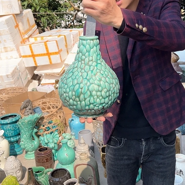 瓶高度25厘米口径4.5厘米微瑕捡漏