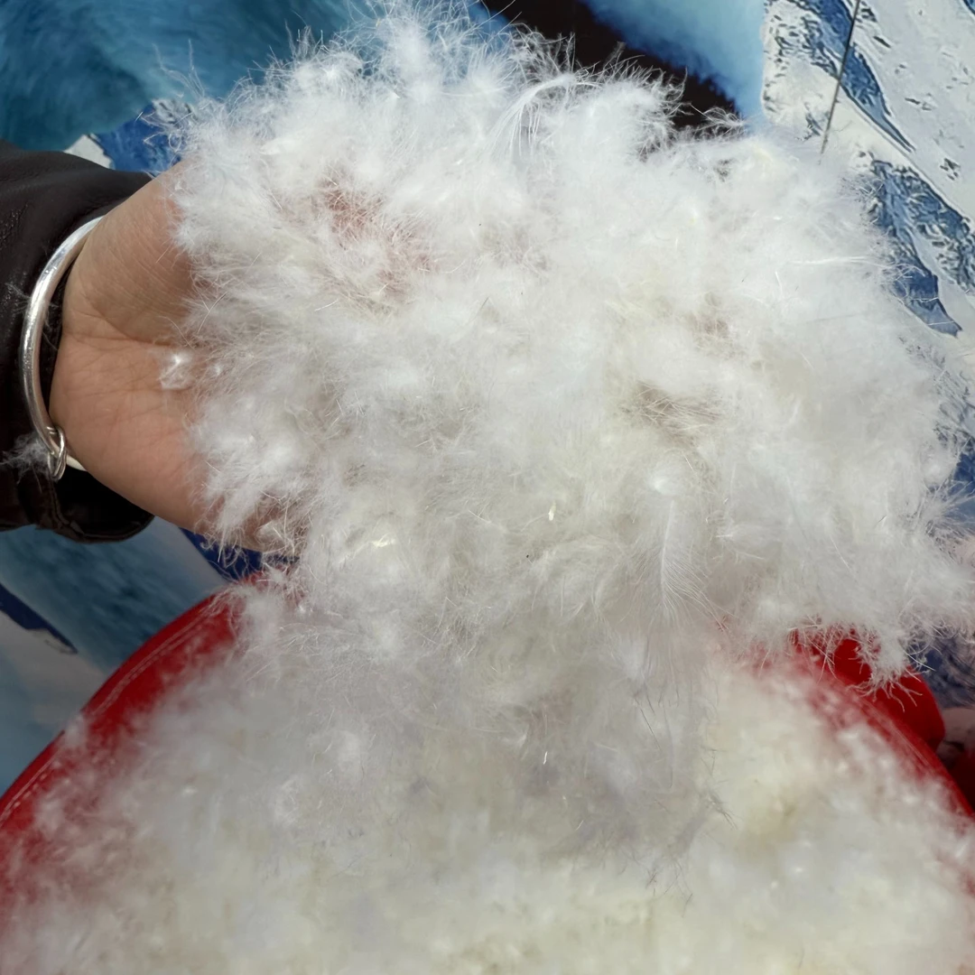 【精品90鸭绒】散装精品90%白鸭绒蓬松加绒自充羽绒被羽绒服