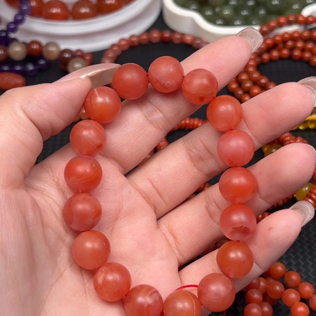 南红玛瑙未镶嵌戒指