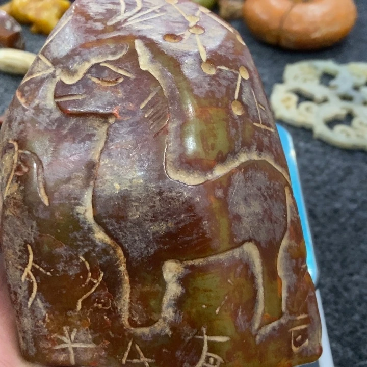 白玉菩提吊坠摆件