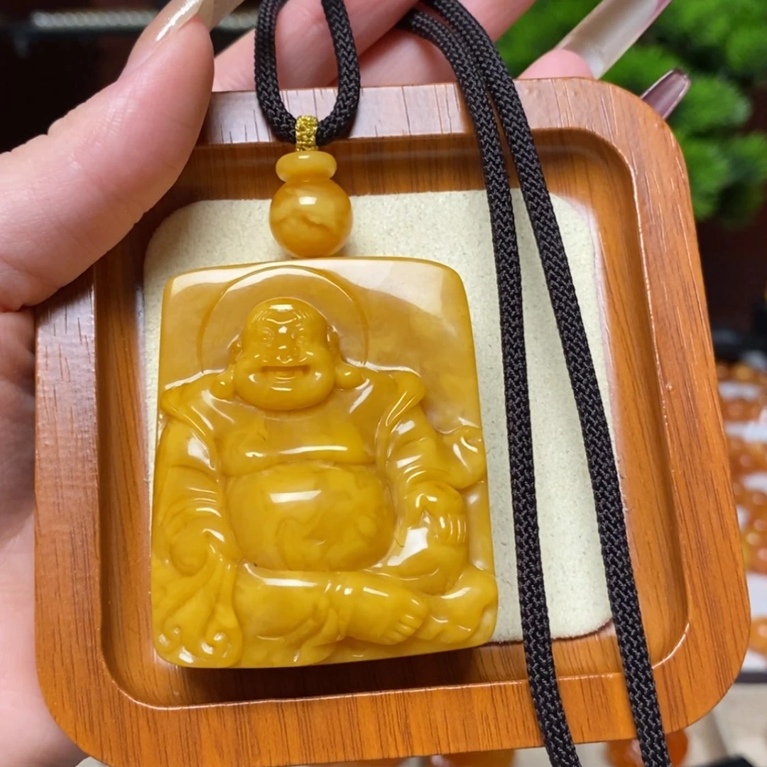 【闪购商品】蜜蜡颈饰未镶嵌项链