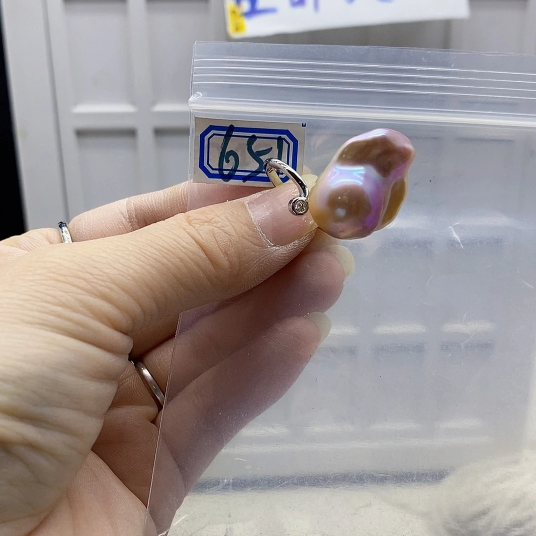颈饰合金淡水珍珠