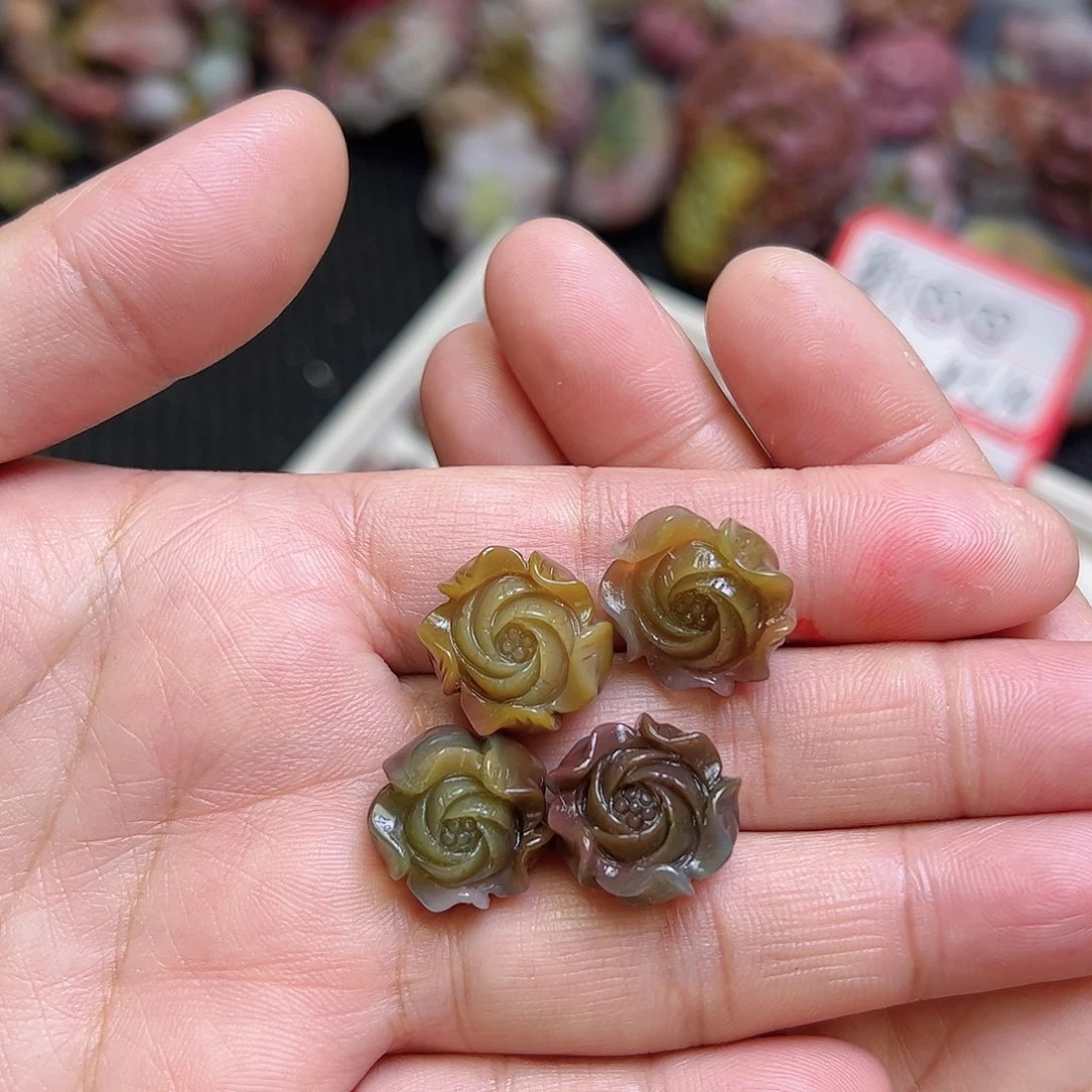 玛瑙/玉髓未镶嵌定制手串