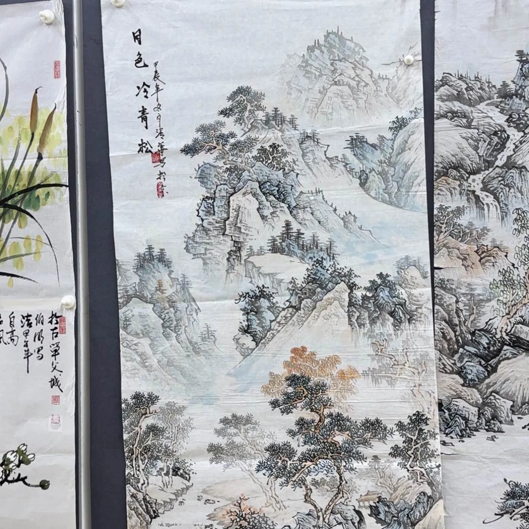 国画九****)国画国画作品刘清华老师刘