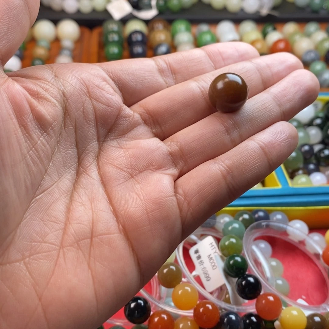 和田玉未镶嵌珠宝奇石卡14老红糖y棉