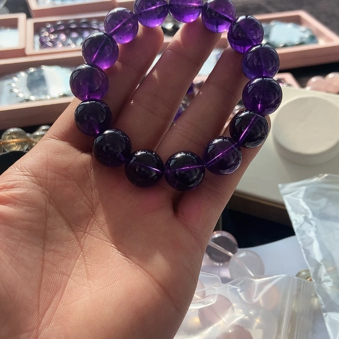 水晶手链未镶嵌斯*挞默认微瑕