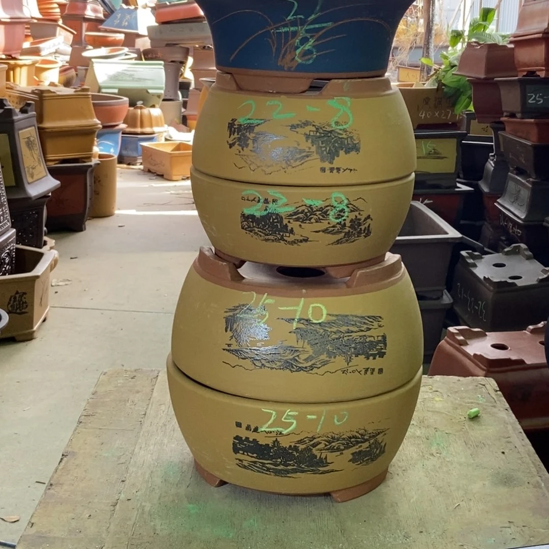 紫砂花盆紫砂紫砂