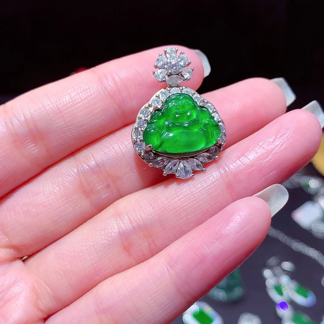 【闪购商品】翡翠吊坠(不含链)未镶嵌