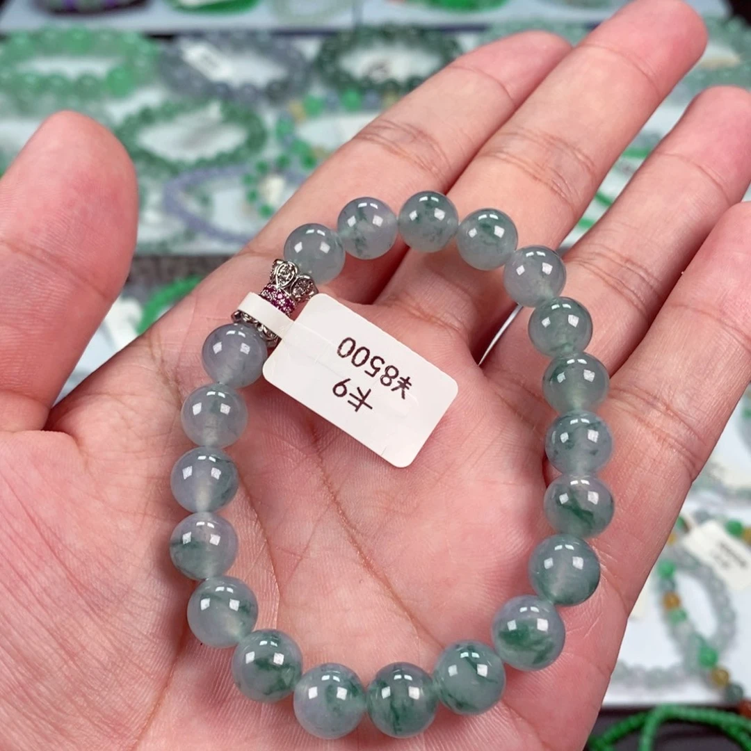 未镶嵌手链翡翠卡9