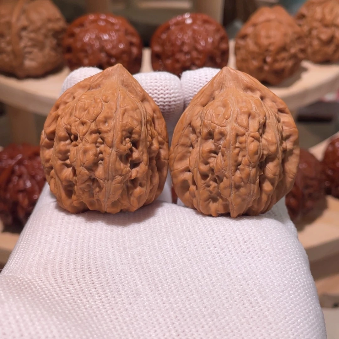 吊坠文玩核桃35 36 赤龙鸡心 3091