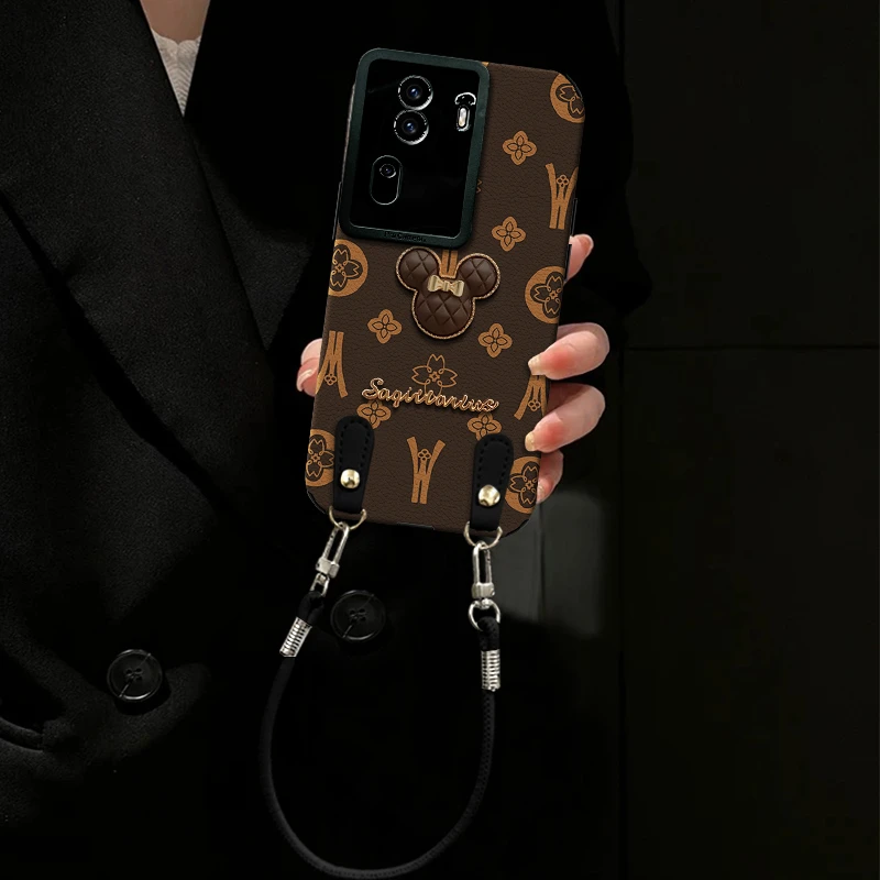 汇客凡品【OPPOReno11/11Pro】轻奢皮质荔枝纹ins创意防摔手机壳