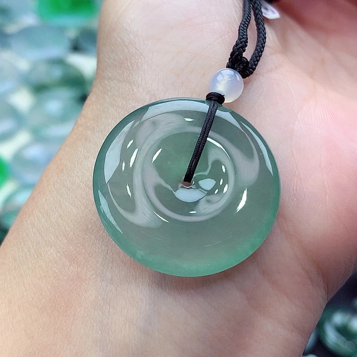 颈饰未镶嵌翡翠编号26-尺寸27/5.1