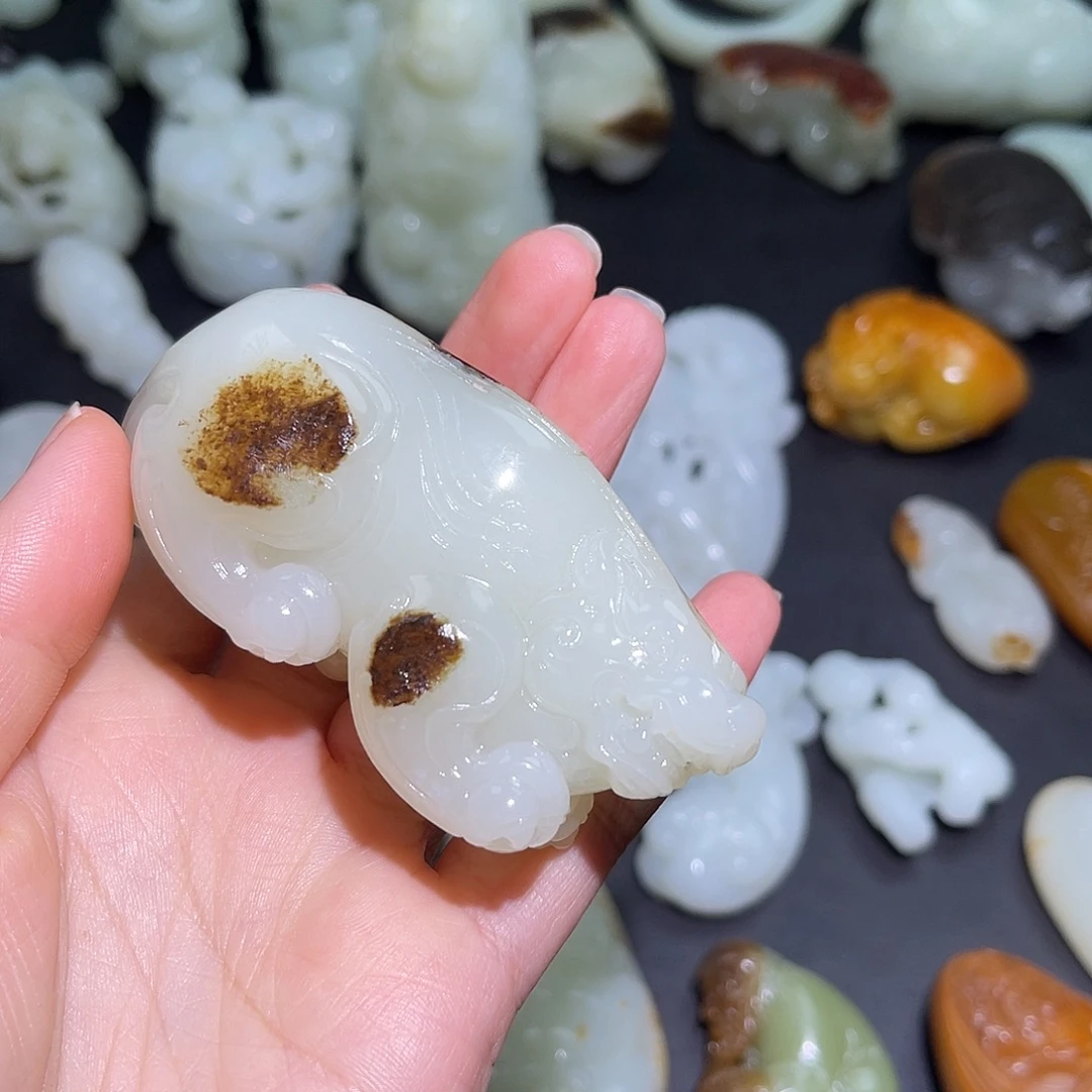 田***里和田玉未镶嵌挂件