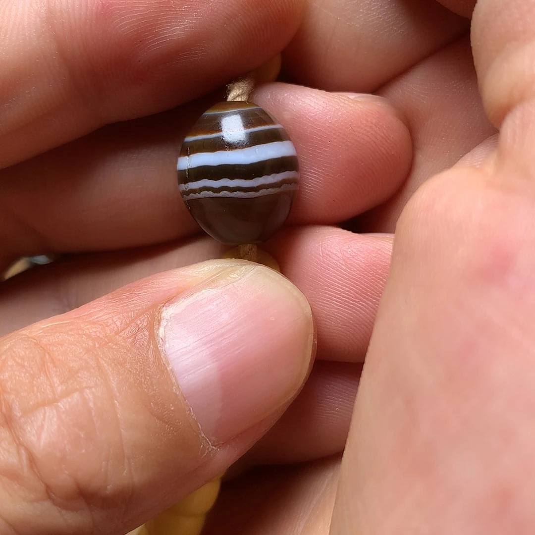 玛瑙/玉髓古珠全集未镶嵌伟*生