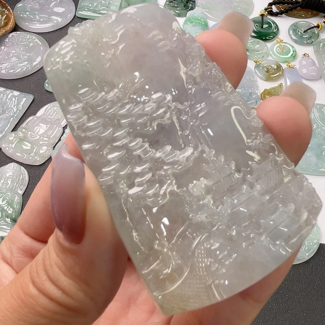 吊坠(不含链)未镶嵌翡翠1