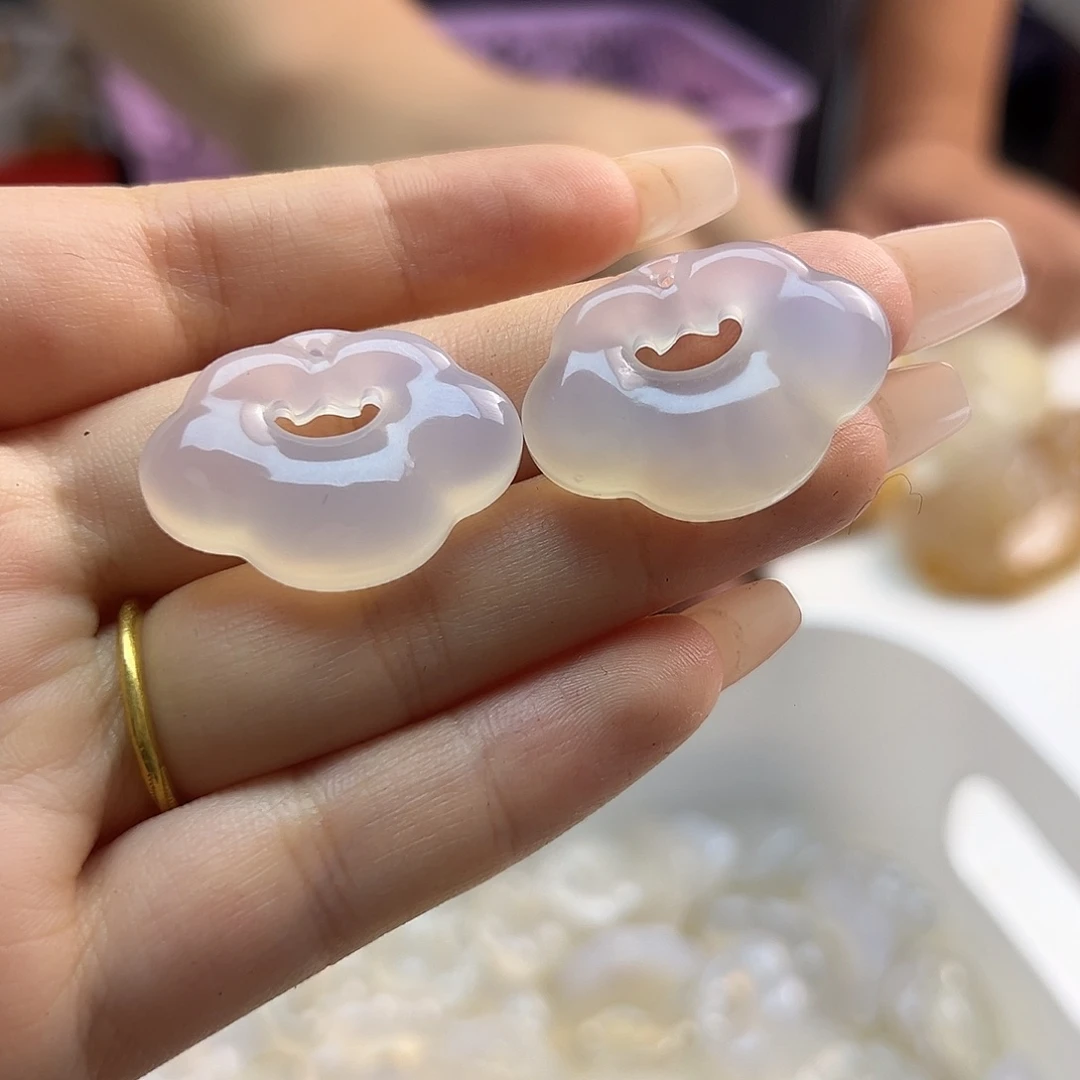 玛瑙/玉髓合金颈饰