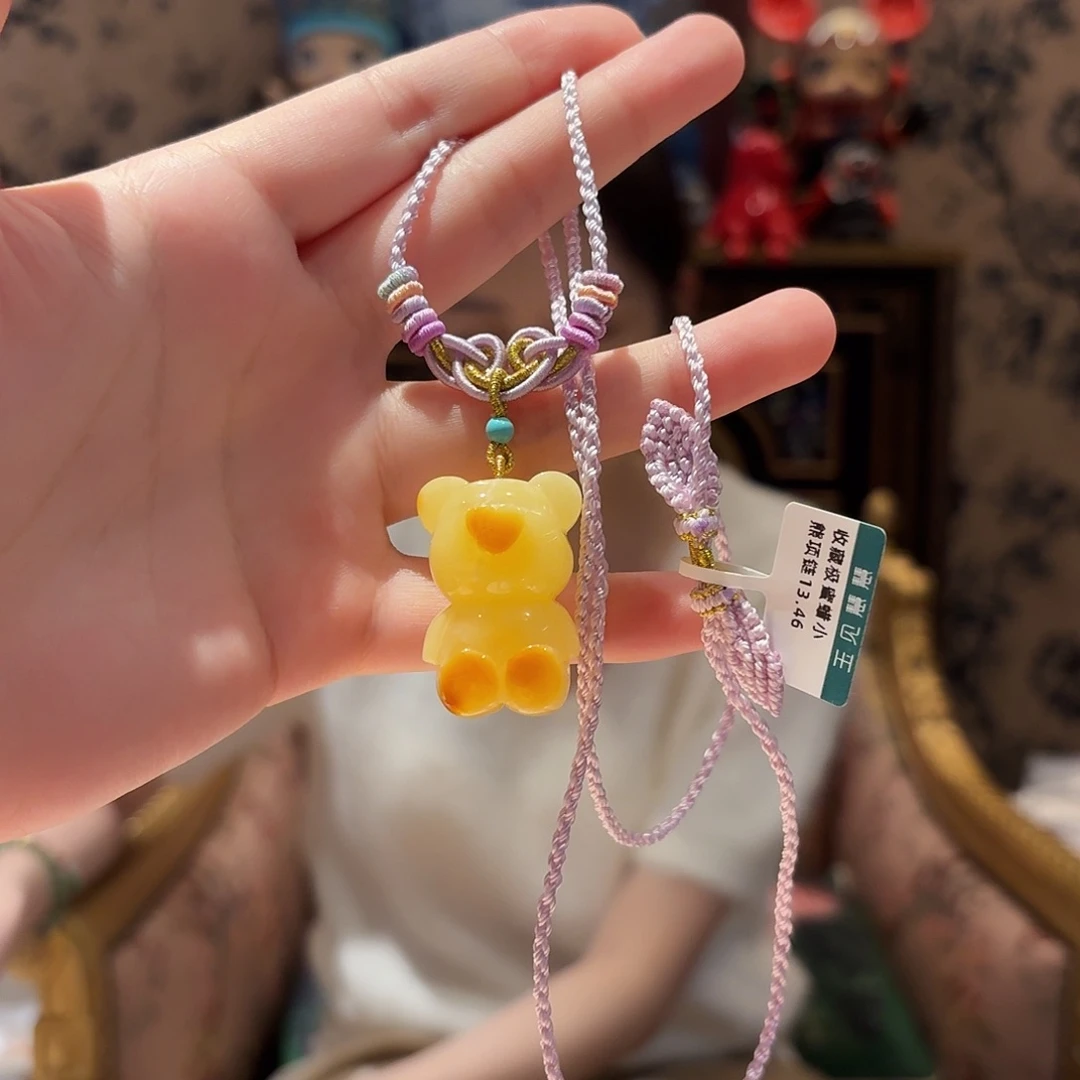 蜜蜡颈饰未镶嵌颈饰