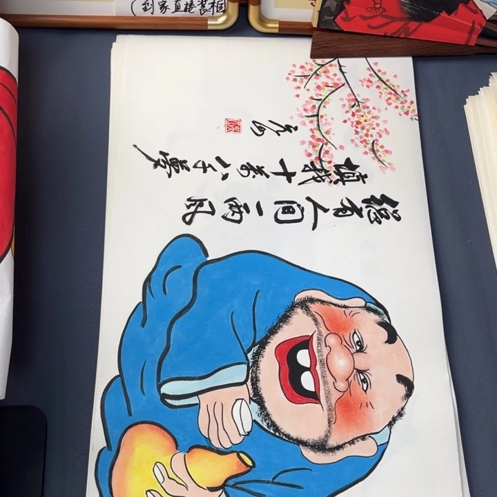国画禅意画纯手绘作品