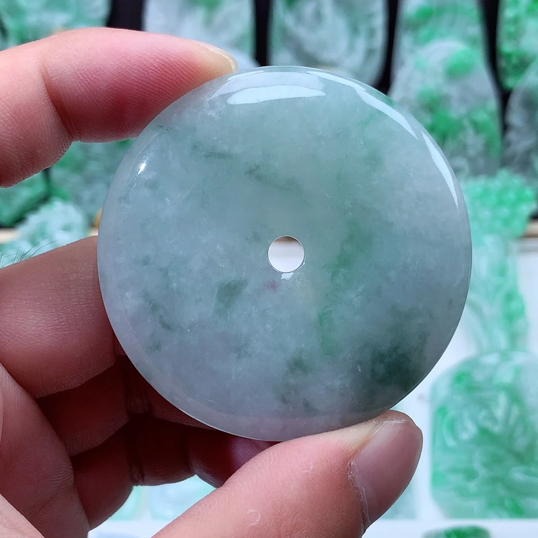 翡翠未镶嵌颈饰翡翠吊坠