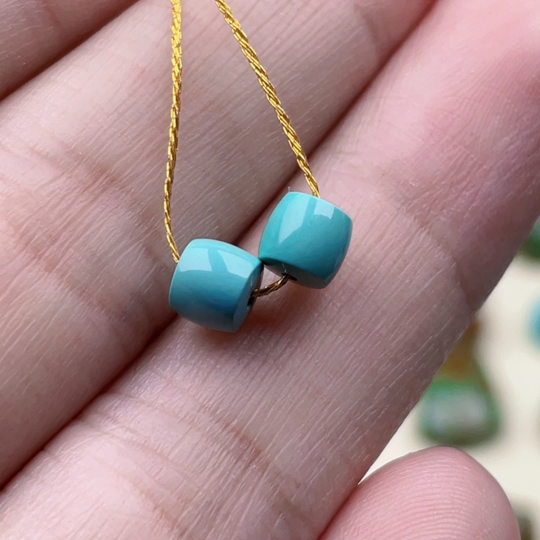 绿松石未镶嵌绿松石5.4x5mm