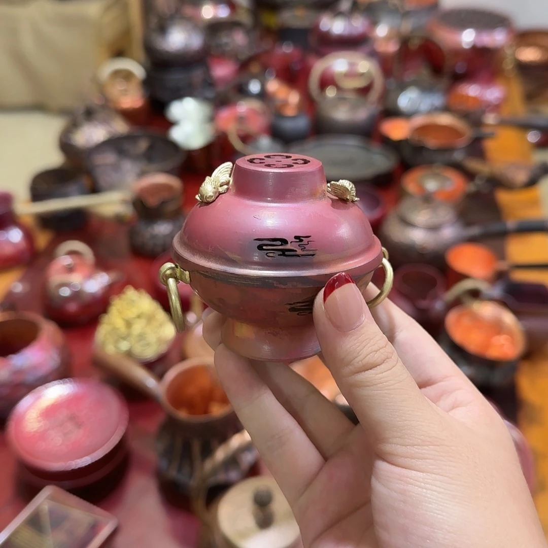 紫铜手工制作摆件