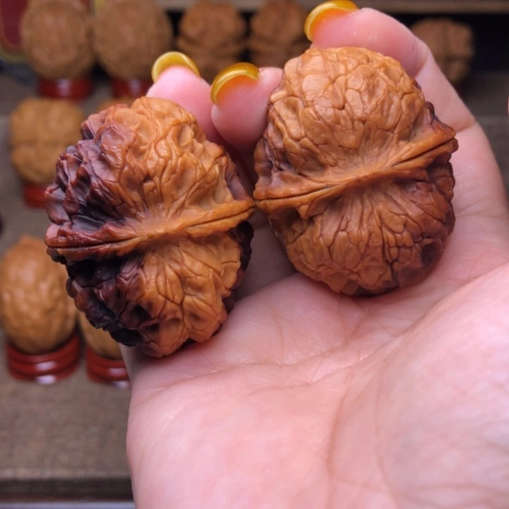 把件文玩核桃1号老招财42尺