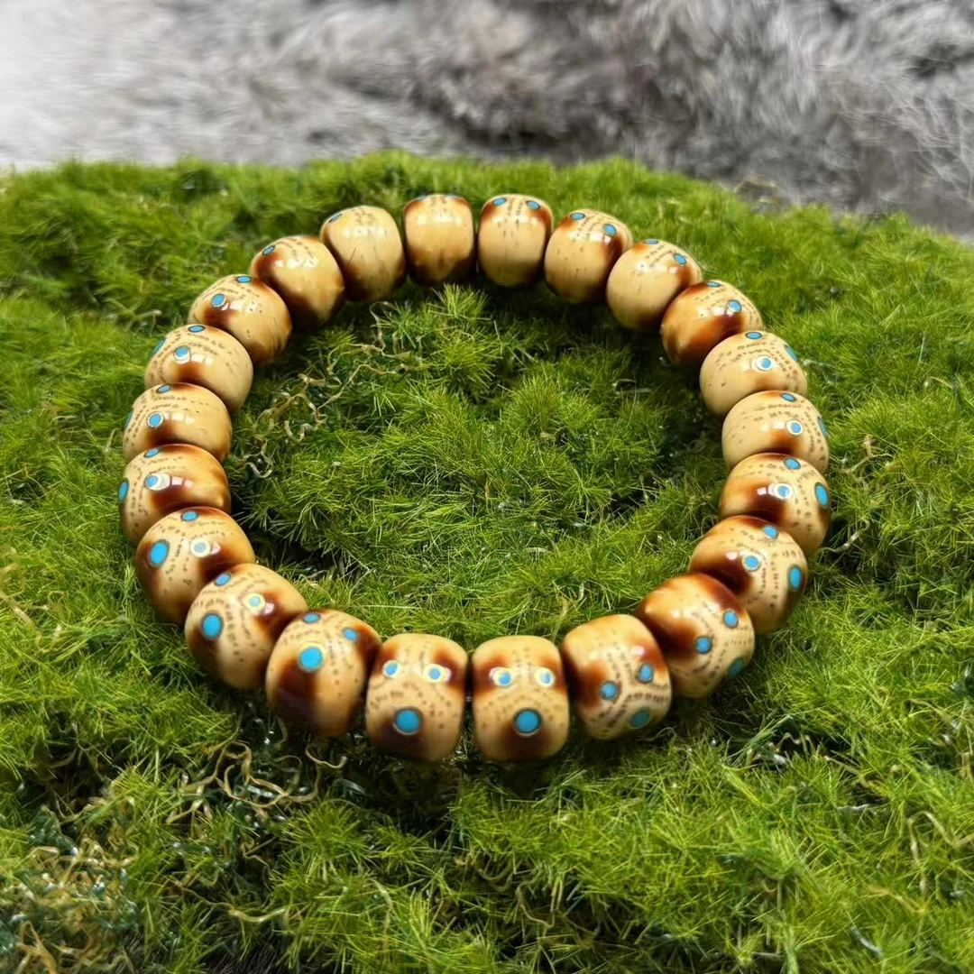 尺寸11-13mm左右紫金鼠熊猫眼单圈一条《小鱼文玩》