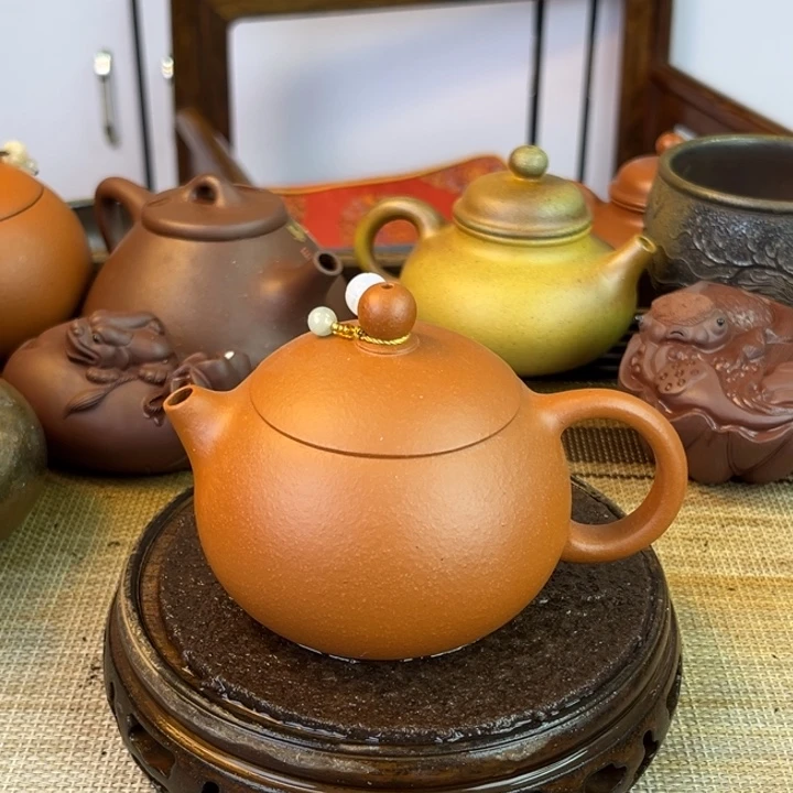 茶壶紫砂小红泥220cc