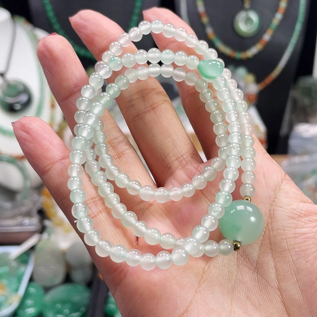 石英质玉未镶嵌手链